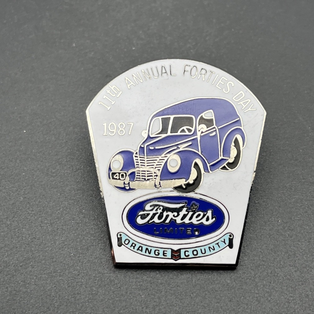 11th Annual Forties Day Orange County Lapel Hat Pin